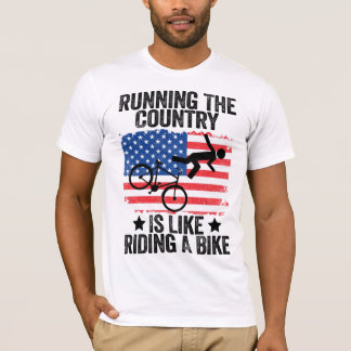 T-shirt Courir Le Pays, C'Est Comme Faire Du Vélo