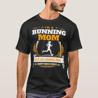 T-shirt Courir maman cadeau de Noël ou cadeau d'anniversai