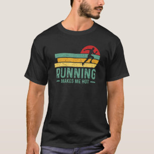 T-shirt Courir Me Fait Chaud Marathon Runner