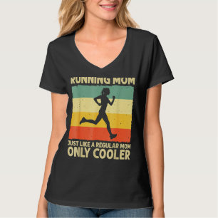 T-shirt Courir Pour Maman Marathoner Runner Coach Racing M