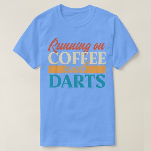 T-shirt Courir Sur Café Et Fosses (Design devant)