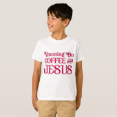 T-shirt Courir sur Café & Jésus (Devant entier)