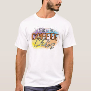 T-shirt Courir sur Caffeine et Chaos