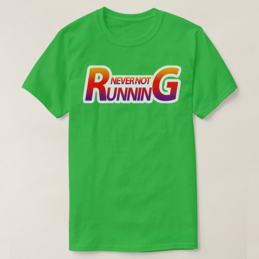 T-shirt Courir un cadeau de tenue I Jogging Runner 2 (Design devant)