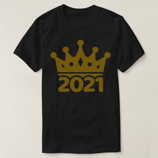 T-shirt couronne 2021 (Design devant)