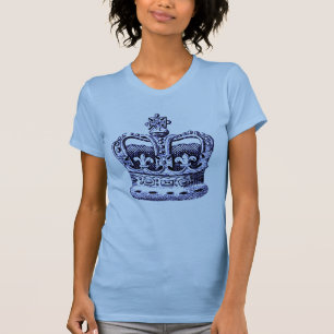 T-SHIRT COURONNE AVEC FLEUR DE LIS ET COPIE DE CROIX