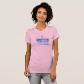 T-shirt Couronne Bleue Parsemée (Devant entier)
