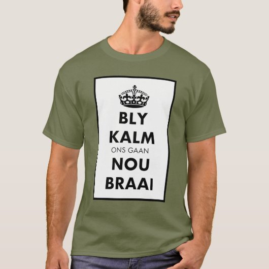 T-shirt Couronne de Bly Kalm (Devant)