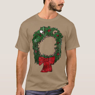 T-shirt Couronne de cauchemar de Noël drôle