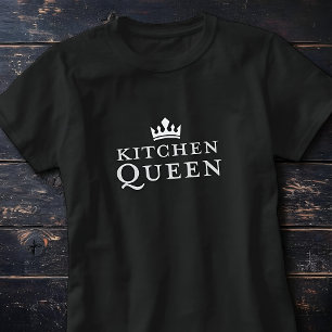 T-shirt Couronne de chapeau de pickleball Kitchen Queen, c
