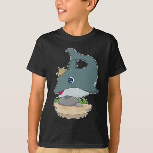 T-shirt Couronne de dauphin (Devant)