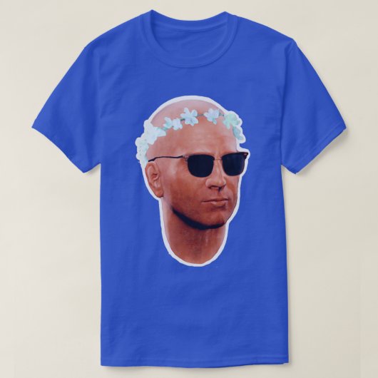 T-shirt Couronne de fleurs Deacon (Design devant)