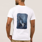 T-shirt Couronne de Jésus-Christ des mains de prière (Dos)