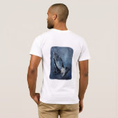 T-shirt Couronne de Jésus-Christ des mains de prière (Dos entier)