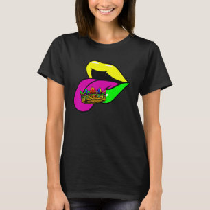 T-shirt Couronne de langue Mois du patrimoine hispanique F