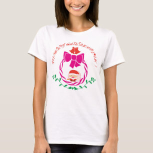 T-shirt Couronne de Noël