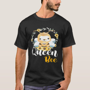 T-shirt Couronne de reine abeille féminine Miel abeille ru