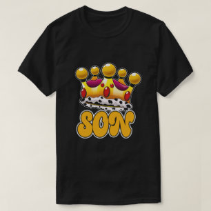 T-shirt Couronne de roi de fils