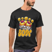 T-shirt Couronne de roi de fils (Devant)