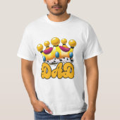 T-shirt Couronne de rois papa (Devant)