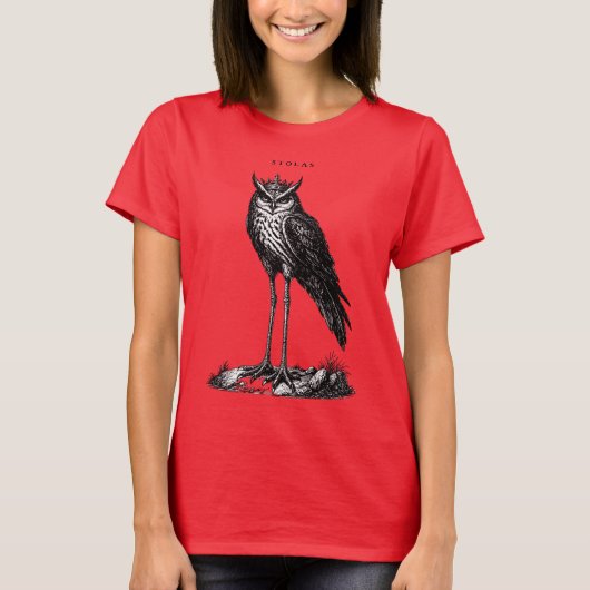 T-shirt Couronne de Stolas de Minuit (Devant)