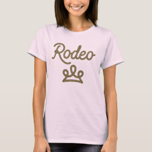 T-shirt Couronne de Tiara Country Western Princesse de Rod