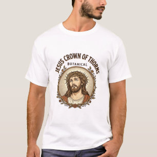 T-shirt Couronne d'épines de Jésus Couronne botanique d'ép
