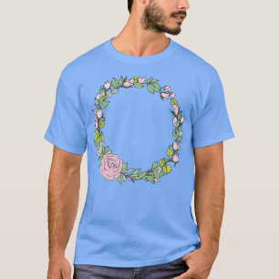 T-shirt Couronne florale de mariage I Bouquet de mariée st