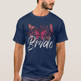 T-shirt Couronne florale demoiselle d'honneur Mariage ente