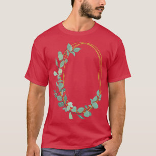 T-shirt Couronne mariage fleurie I Bouquet nuptial style b