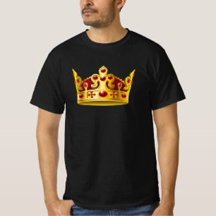 T-shirt Couronne or