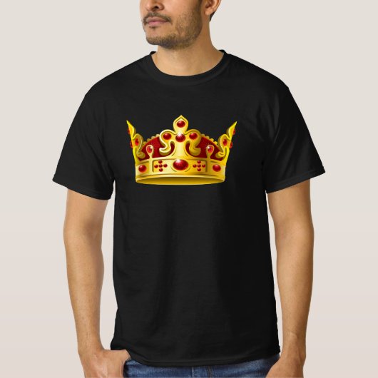 T-shirt Couronne or (Devant)