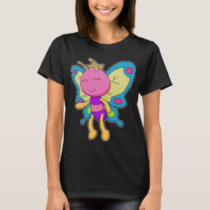 T-shirt Couronne papillon