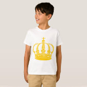 T-shirt Couronne royale 02 - Ambre (Devant entier)