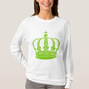 T-shirt Couronne royale 02 - Martian Green