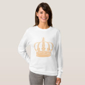 T-shirt Couronne royale 02 - Sable (Devant entier)