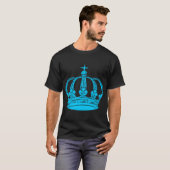 T-shirt Couronne royale 02 - Sky (Devant entier)