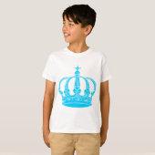 T-shirt Couronne royale 02 - Sky (Devant entier)