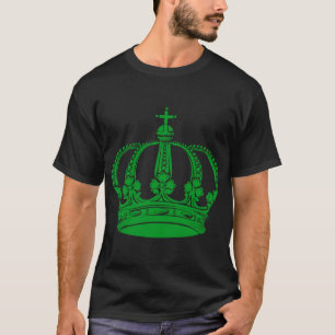 T-shirt Couronne royale 02 - Vert herbe