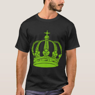 T-shirt Couronne Royale 02 - Vert Martien