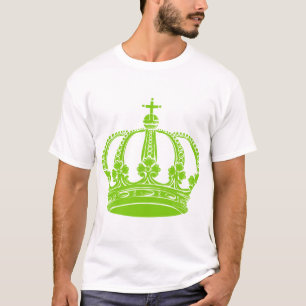 T-shirt Couronne Royale 02 - Vert Martien