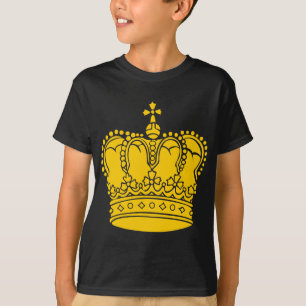 T-shirt Couronne royale - Ambre