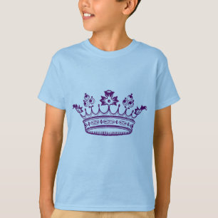 T-shirt Couronne royale pourpre