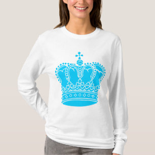 T-shirt Couronne royale - Sky
