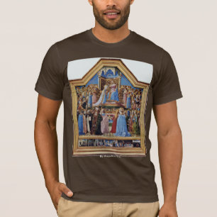 T-shirt Couronnement de la Vierge, et scènes de la vie