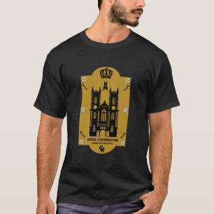 T-shirt Couronnement royal Abbaye de Westminster