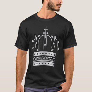 T-shirt Couronnes de la Couronne King Queen JGA Mariage ma