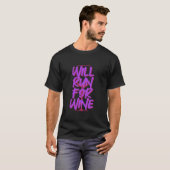 T-shirt Courra Pour Du Vin (Devant entier)