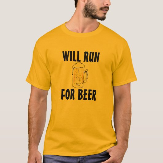 T-shirt Courra pour la bière (Devant)