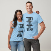 T-shirt courra pour le vin (Unisexe)